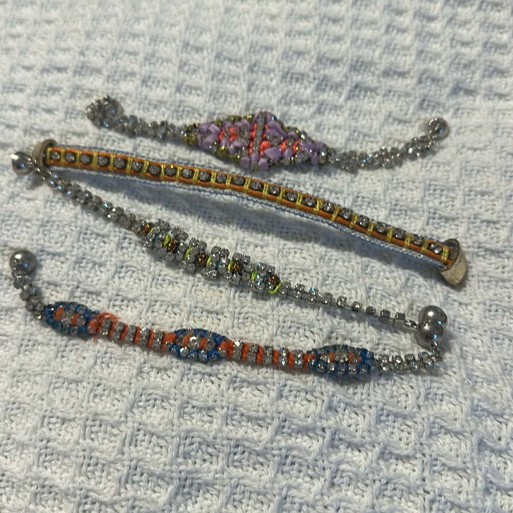 LOFT Multicolor Beaded Bracelets Set